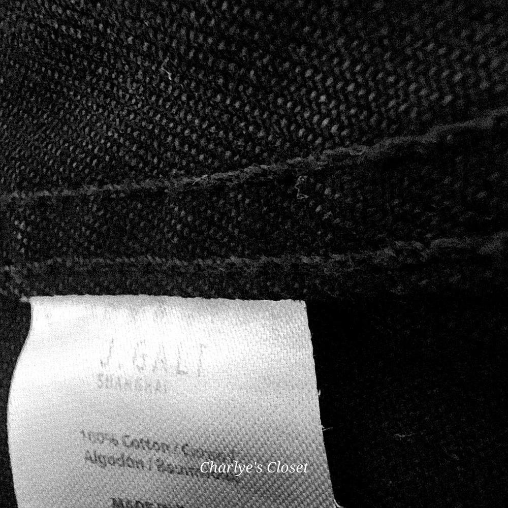 Brandy Melville John Galt Black Denim Jacket‎ S Grunge Goth City Layering Travel